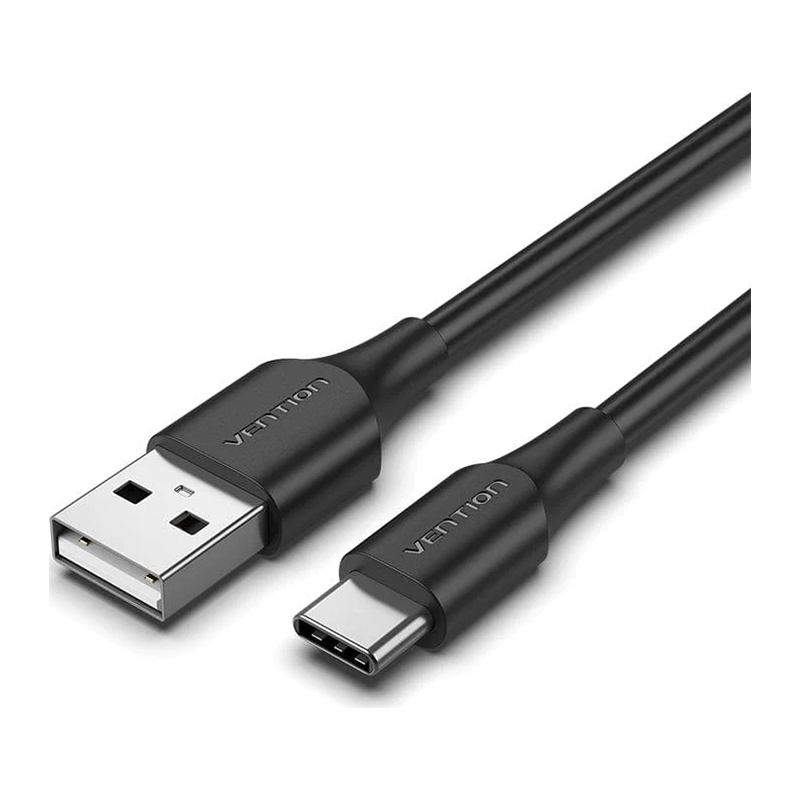 Vention Usb 2 0 A Male To Usb C 3a Cable 1 5m Black Personal Computers